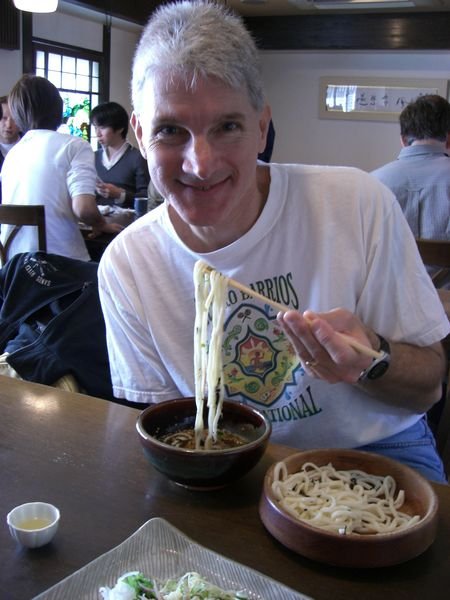 Slurping Noodles at Omen