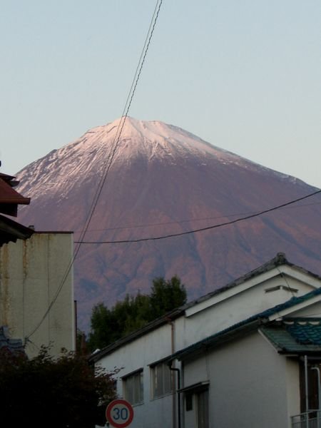 Akai (red) Mt. Fuji