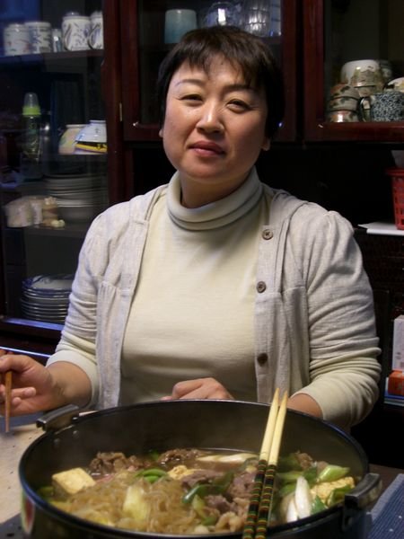 Emi's mother -- our chef!