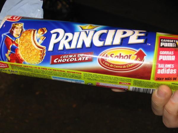 Random picture of one our favorite treats--PRINCIPES!