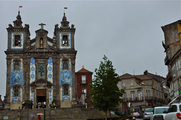 One of the blue churches
