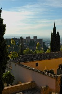 Looking back at the Alhambra