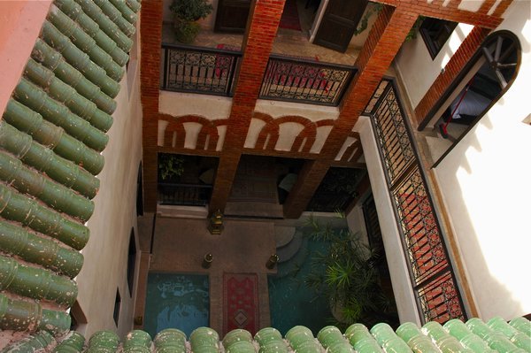 Another interior court at the Riad