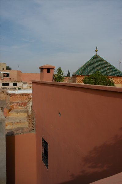 The mosque next door