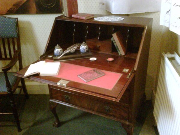 Desk in Jane Austen Museum