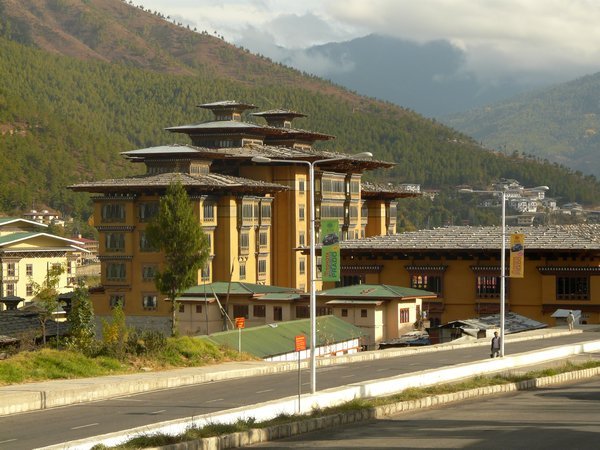 An administrative building in Thimpu