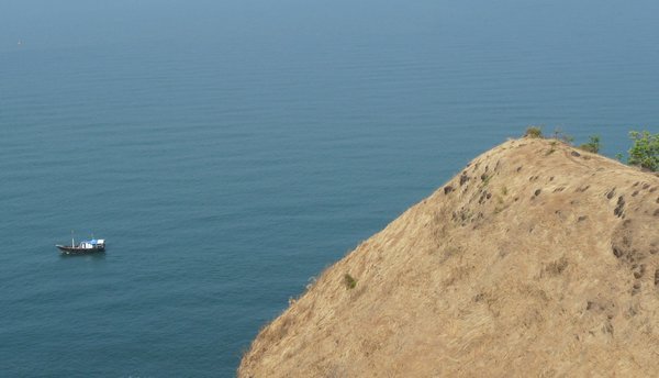 A view from Anjanvel Lighthouse