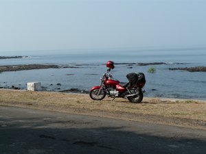 The coastal road