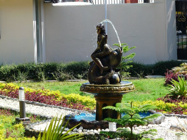 An interesting fountain at Samudrika