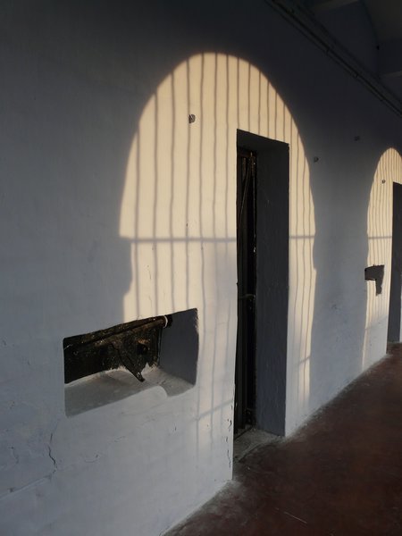 A prisoner's cell 