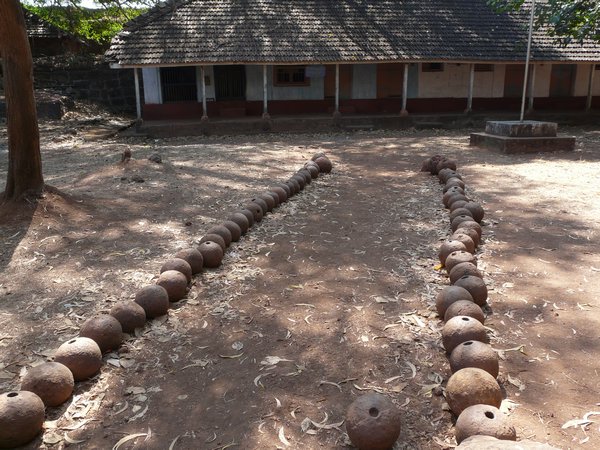 Cannon balls at Vijaydurg