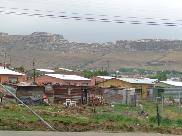 location outside Clarens