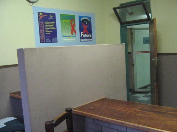 the police station we slept in, Ladysmith