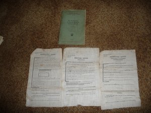 1930s Rhodesian mineral documents
