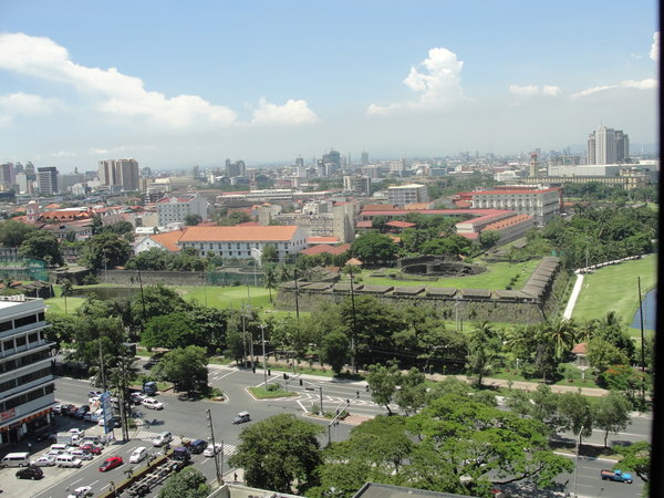 room with a view of intramuros
