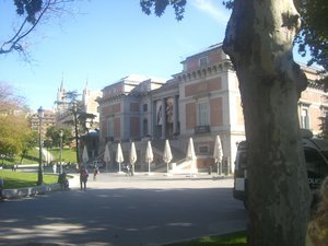 the Prado museum - it was closed