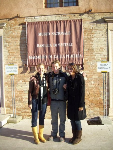 Abby, Matt, Me at the first museum