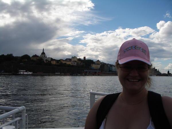 On the Ferry across to the Old Town