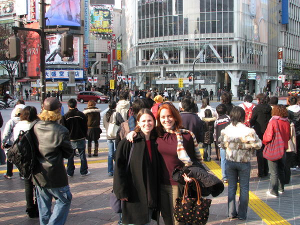 Crosswalk in Shibuya