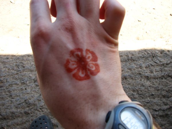 Henna stamp