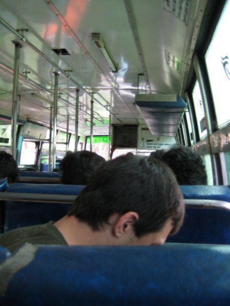 Abnormally empty bus