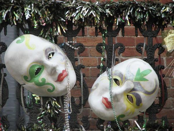 Mardi Gras masks 