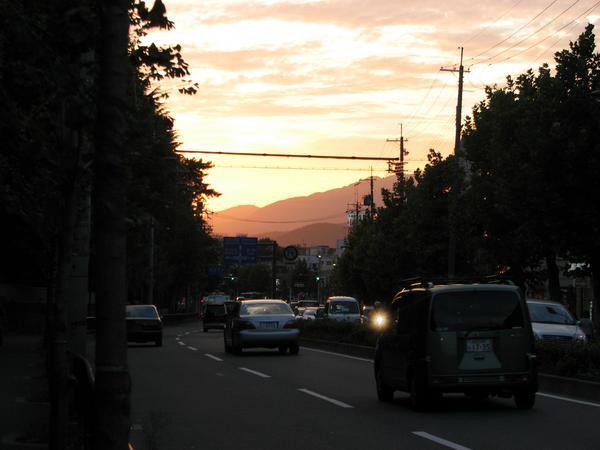 Kyoto at dusk