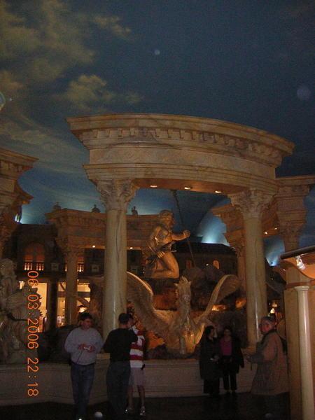 Inside Caesar's casino