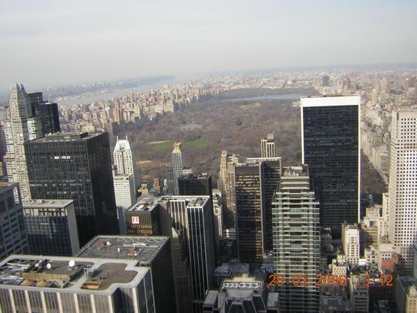 view from rockefeller centre