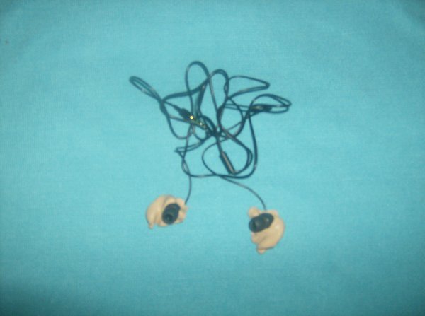 Earphone after molded
