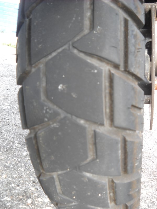 Old Rear Tire