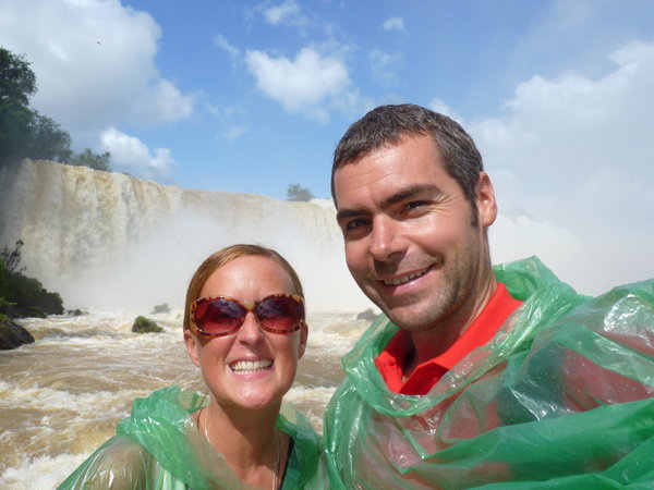 Howard and Hilda visit Iguacu