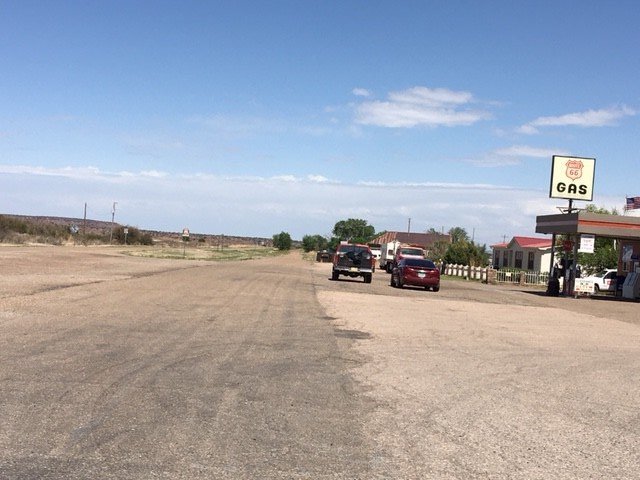 Route 66 at Newkirk