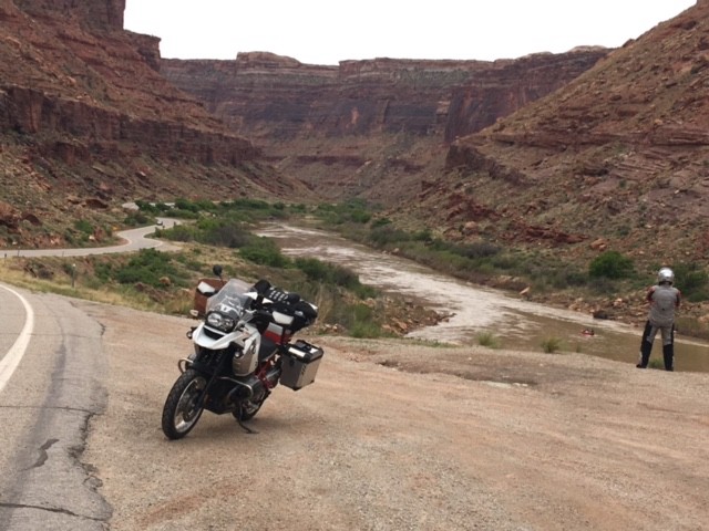 Route 128 from Moab
