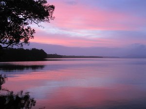 Sonnenuntergang Myall Lakes NP