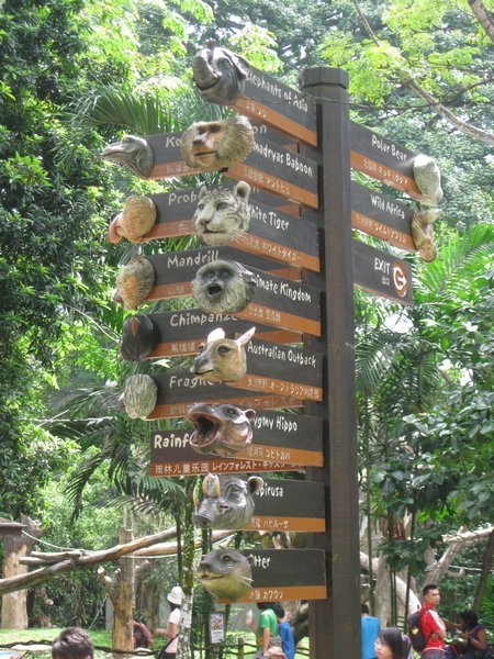 ZOO sign