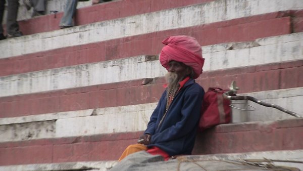 Resting on the Ghats