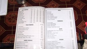 ABC menu