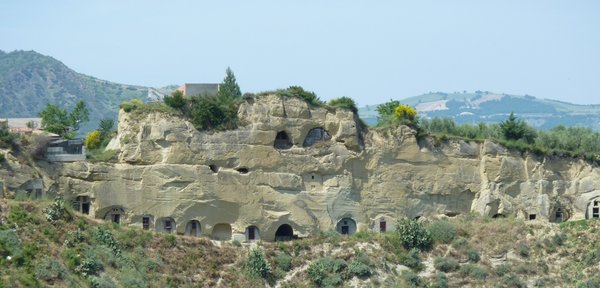Matera cliff houses again