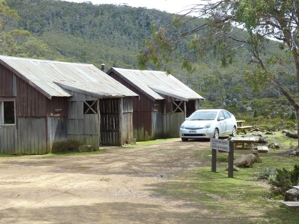 Rustic accommodation at Mt Field NP