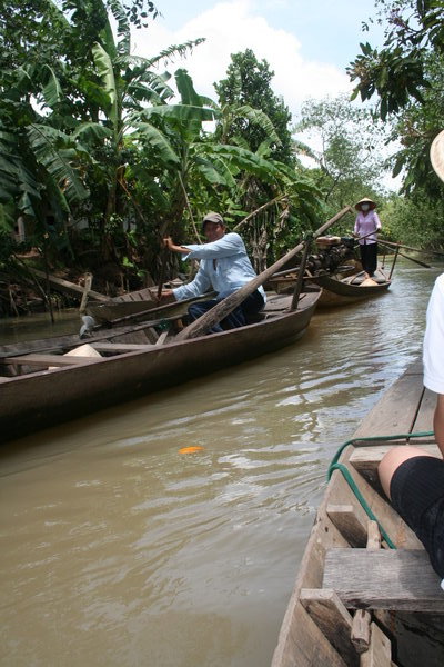 Mekong Delta - rowing