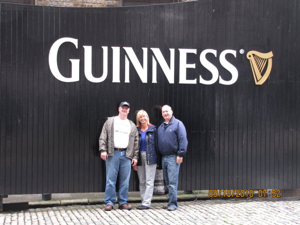 The Guiness Factory in Dublin, Ireland