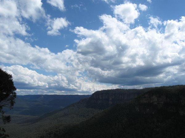 Wentworth falls and Valley of the Waters cliff walk