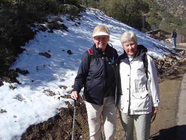 Maureen and Joan in Madera Canyon