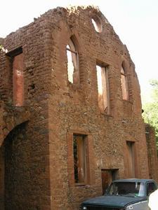 This was part of the ruins of the silver factory, it is a shame so much Mexican history is lost
