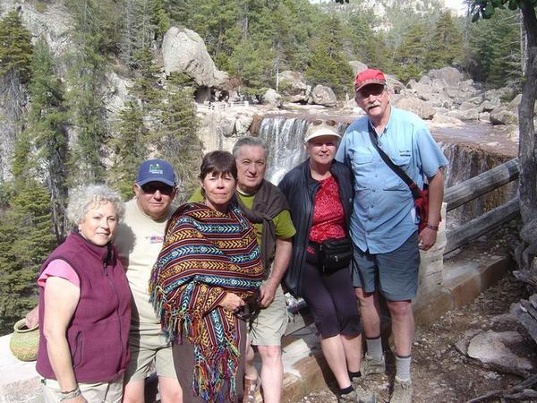 This is the group we traveled to the bottom of the Copper Canyon withFrankie, Jim, Paula, Wally and Kel and Bob.  We had a great time!   