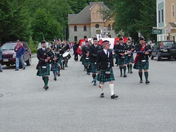 Pipe Band. This sound of this brought a tear to Bob’ eye