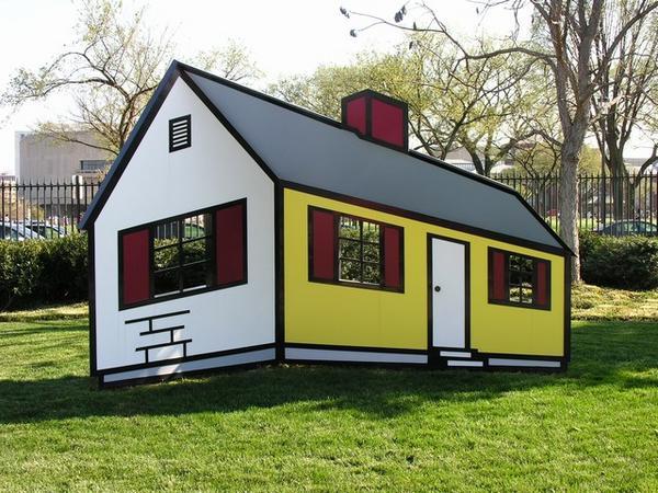 House I Roy Lichtenstein Location Sculpture Garden | Photo