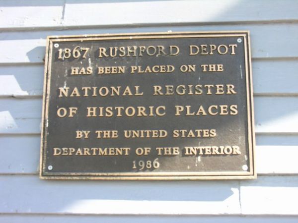 Rushford Depot