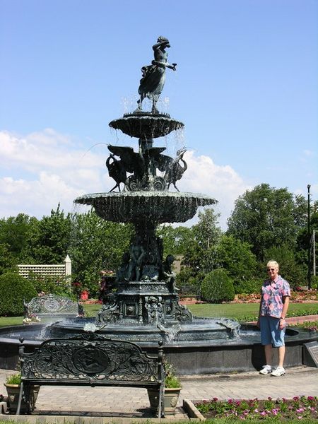 Fountain at the Munsinger/Clemens Gardens